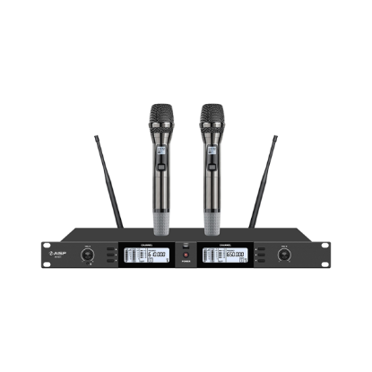 صورة AISP WM-8211 UHF Wireless Handheld Two Microphones