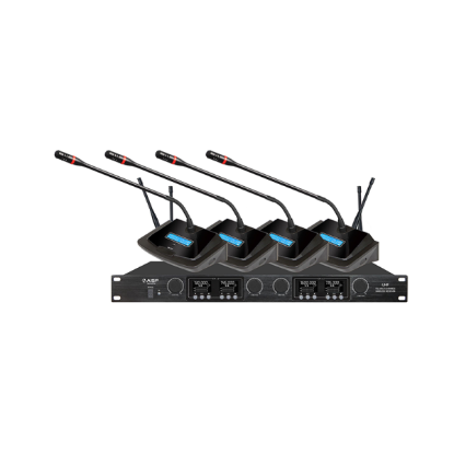 صورة AISP WM-6214 4 Channel UHF Wireless Conference Microphone