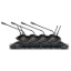 صورة AISP WM-6218 8 Channel UHF Wireless Conference Microphone