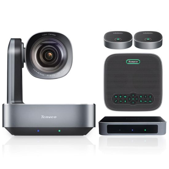 صورة Tenveo VA612-EX Video 4K 12x Optical Zoom PTZ Camera with Bluetooth Speakerphone Office Equipment Conference System