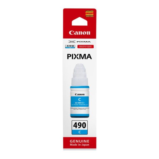 Picture of Canon PG-490C Cyan Inkjet Cartridge Compatible with G-1400 ,G-3400