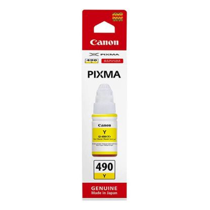 Picture of Canon PG-490Y Yellow Inkjet Cartridge Compatible with G-1400 ,G-3400
