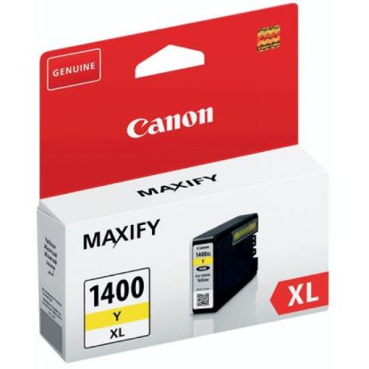 Picture of Canon PGI-1400XLY Yellow Inkjet Cartridge Compatible with MAXIFY MB2040/MB2340