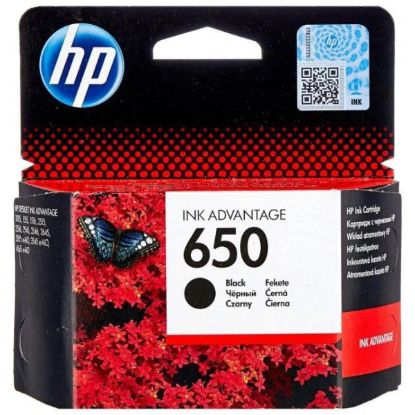 Picture of CZ101AE HP 650 Black Original Ink Cartridge