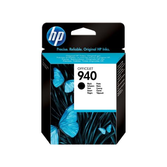 صورة C4902AE HP 940 Black Original Inkjet Advantage Cartridge For Officejet 8000.8500
