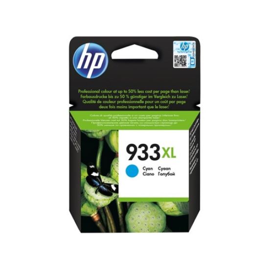 Picture of CN054AE HP 933XL High Yield Cyan Original Ink Cartridge