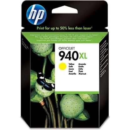 صورة C4909AE HP 940XL Yellow Original Inkjet Advantage Cartridge For Officejet 8000.8500
