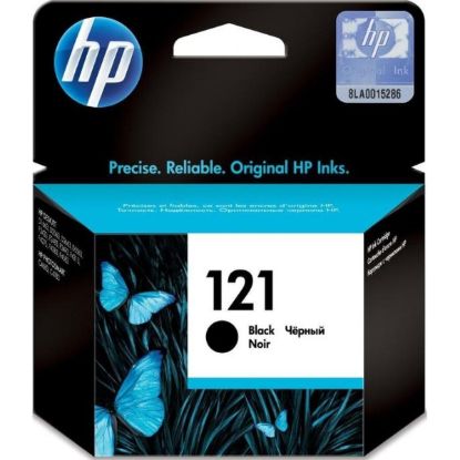 صورة CC640HE HP 121 Black Original Inkjet Advantage Cartridge For Deskjet 1663.2563.2663.5563.2423.2483.4213.4