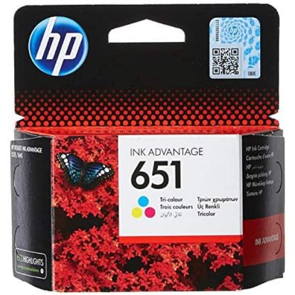 صورة C2P11AE HP 651 Color Original Inkjet Advantage Cartridge For Deskjet 5575.5645
