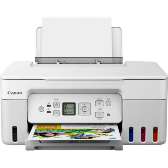 Picture of Canon PIXMA G3470 Wi-Fi Print Scan Copy Cloud Color Inkjet Printer -White