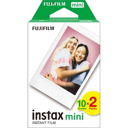 صورة INSTAX-20SHEET Fujifilm Instax Mini Instant Film Twin Pack (White)- 20 Sheet