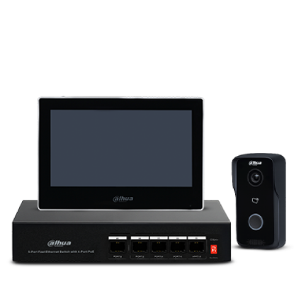 صورة DHI-KTP03 Pro Dahua KTP03 Pro IP Indoor Monitor & Villa Station