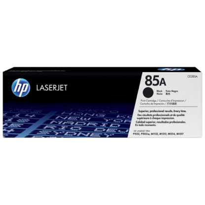 Picture of CE285A HP 85A Black Original Toner Advantage Cartridge For Color Printer P1102/P1102W/M1212NF/M1132MFP/PRO P1100/12