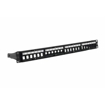 صورة PATCH-24-UN 24 Port Unloaded Patch Panel