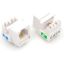 صورة FACE-MODU-RJ11 CAT3 RJ11 Punch Down Keystone Jack