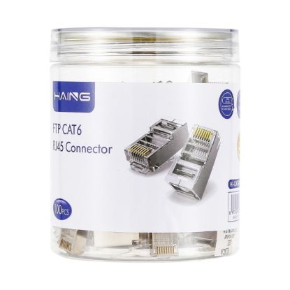 Picture of HAING HI-CAT6-FRC FTP CAT6 RJ45 Connector 100-pack
