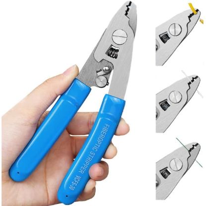 صورة Fiber Optical Cable Stripper Cutter Wire Plier