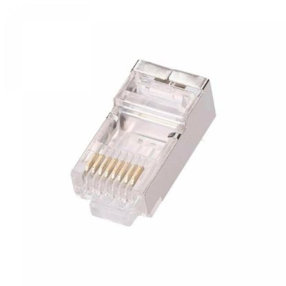 Picture of RJ-45-CAT6/BOX RJ45 Connector UTP CAT6- 100pcs