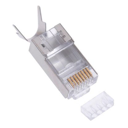 Picture of RJ-45-CAT7 RJ45 Connector CAT7 10 Gbps Cable Network 1 Pcs