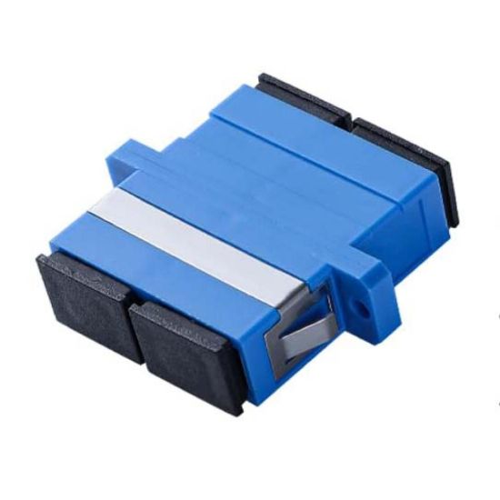 صورة SC Single Mode Duplex Connector CON-SC-SM-D