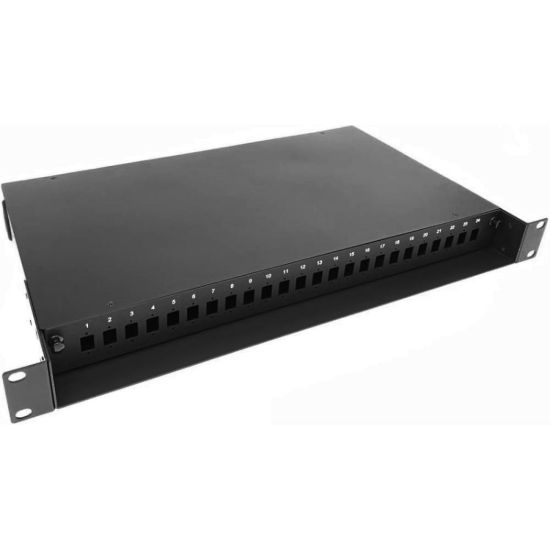 صورة PATCH-FIBER-24P Unloaded 24 Port Fiber Optic Patch Panel Simplex
