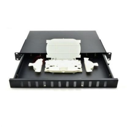 صورة PATCH-FIBER-12P-D Unloaded 12 Port Fiber Optic Patch Panel Duplex