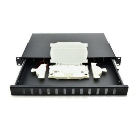 صورة PATCH-FIBER-12P-D Unloaded 12 Port Fiber Optic Patch Panel Duplex