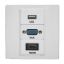 Picture of VGA, HDMI & USB Multimedia Wall Plate