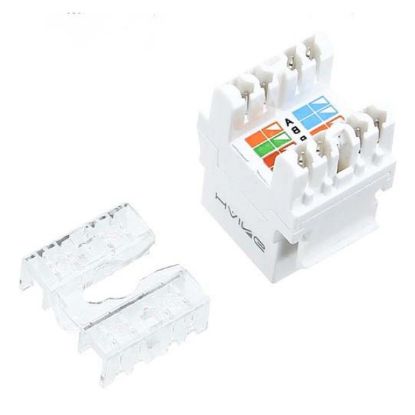 صورة HAING HI-KJ02 CAT6 RJ45 Keystone Jack