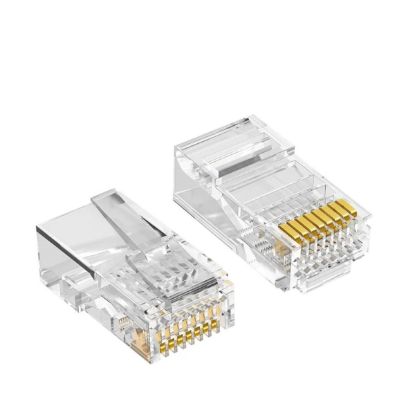 Picture of RJ-45-CAT5 RJ45 Connector Cat5e 0.35MM-1000PCS