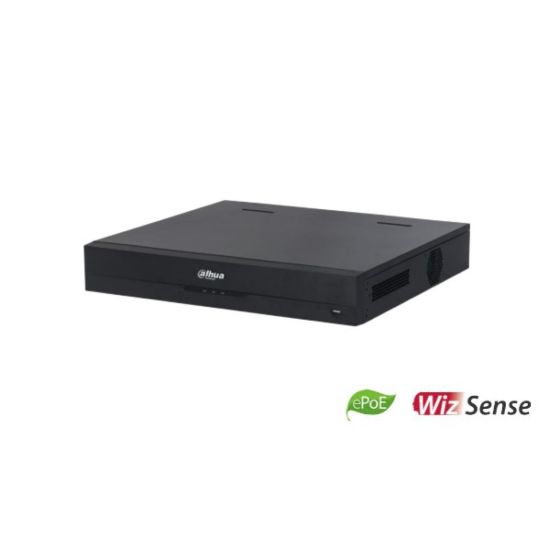 صورة DHI-NVR5416-16P-EI Dahua NVR5416-16P-EI 16 Channels 1.5U 16PoE 4HDDs WizSense Network Video Recorder
