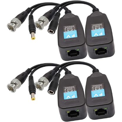 صورة BALUN-RJ Video Balun RJ45 to BNC Transceiver Transmitter HD-CVI/TVI/AHD/CVBS