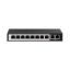 صورة D-Link DES-F1010P-E 10-Port 10/100 Long Range PoE+ Surveillance Switch EU Plug