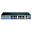 صورة D-Link DES-F1016P-E 16-Port 10/100 Long Range PoE+ Surveillance Switch