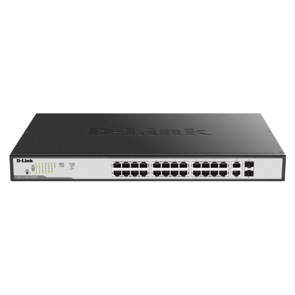 Picture of DGS-1100-26MPV2 D-Link DGS-1100-26MP Gigabit Smart Managed PoE Switch