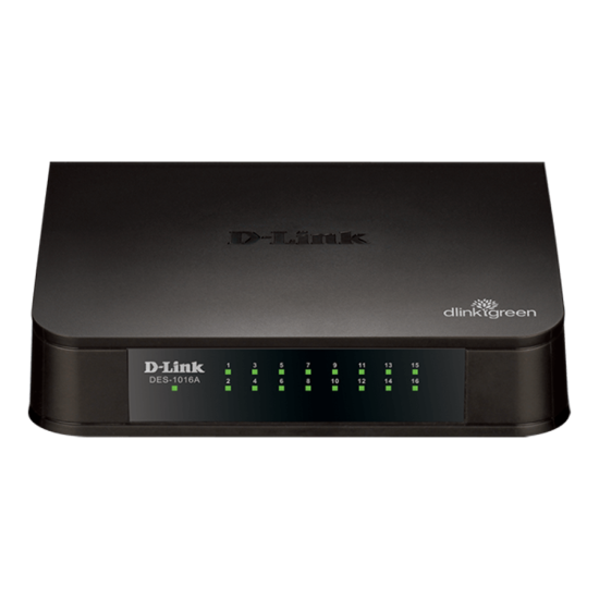 Picture of DES-1016A/E D-Link DES-1016A 16-port 10/100 Unmanaged Switch