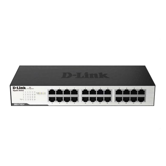 Picture of D-Link DGS-F1024/B 24 Port 10/100/1000 Mbps Unmanaged Switch