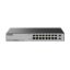 Picture of D-Link DGS-F1016P 16 Port Gigabit Unmanaged POE Switch with 2 SFP ports 250 watts