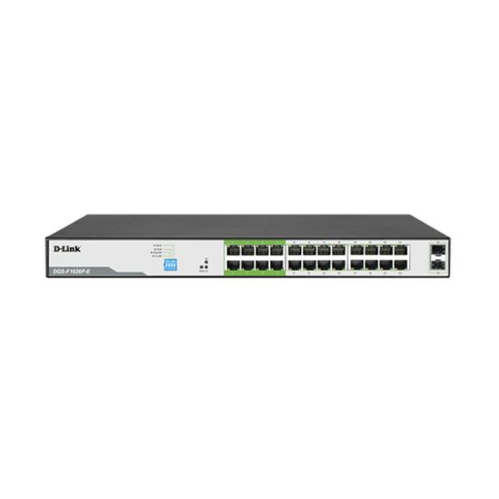 Picture of D-link DGS-F1026P-E 250M 24-Port 1000Mbps PoE Switch with 2 SFP Ports