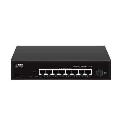 صورة D-link DMS-F109TP 8-port 2.5G PoE with 1-Port SFP+ Web Management Desktop Switch