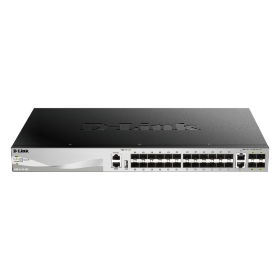Picture of D-Link DGS-3130-30S 30-Port Lite Layer 3 Stackable Managed Switch