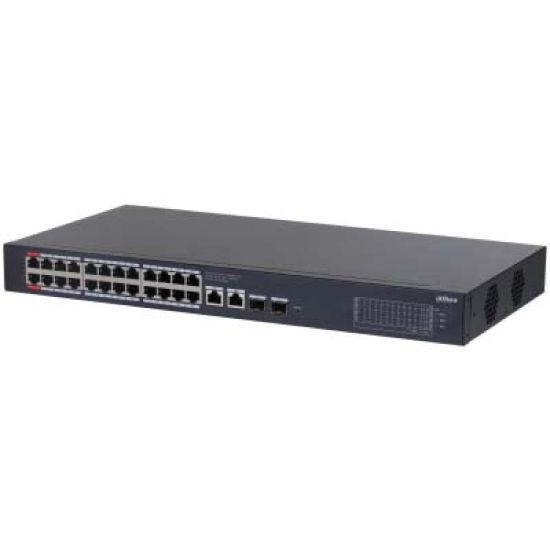 صورة Dahua CS4228-24GT-240 28-Port Cloud Managed Desktop Gigabit Switch with 24-Port PoE