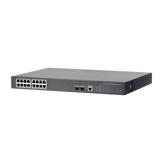 Picture of Dahua PFS4218-16GT-190 16-Port PoE Gigabit Managed Switch