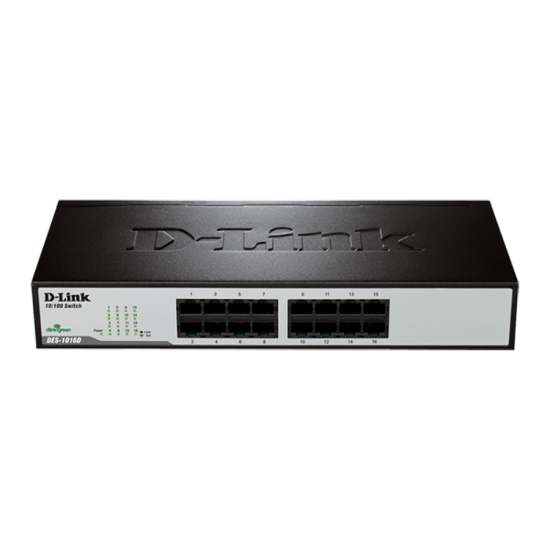 صورة D-Link DES-1016D 16-Port Fast Ethernet Unmanaged Switch