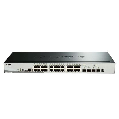 Picture of D-Link DGS-1510-28P 24 Ports 10/100/1000Base-T PoE with 2 SFP ports