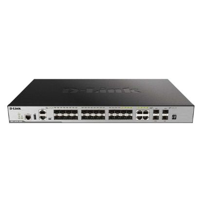 Picture of DGS-3630-28SC/ESI D-Link DGS-3630-28SC 28-Port Layer 3 Stackable Managed Gigabit Fiber Switch