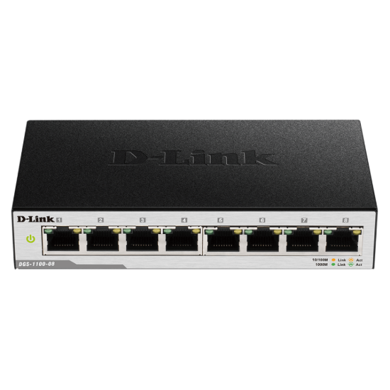 صورة D-Link DGS-1100-08 Smart Managed Switches