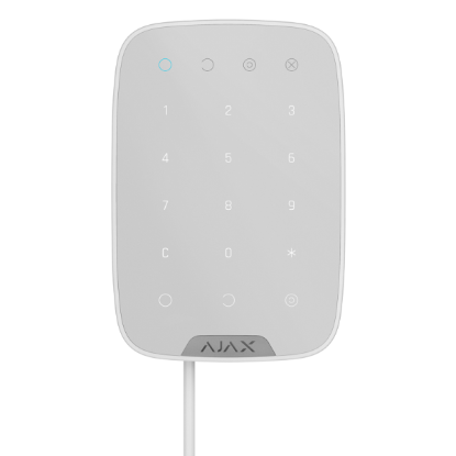 Picture of KeyPad-30864-WH Ajax Wired KeyPad Fibra- White