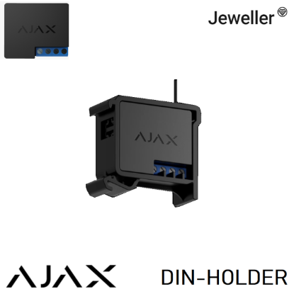 Picture of DIN Holder-40696 Ajax DIN Holder -Black