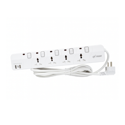 Picture of Extreme Tech 2024MTUSBC Rack PDU Power Strip